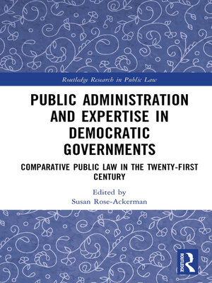 cover image of Public Administration and Expertise in Democratic Governments
